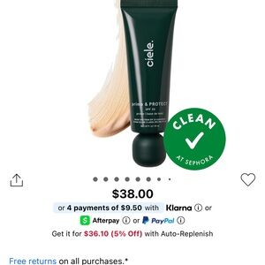 Ciele Prime & Protect SPF 30 Makeup Primer - Green